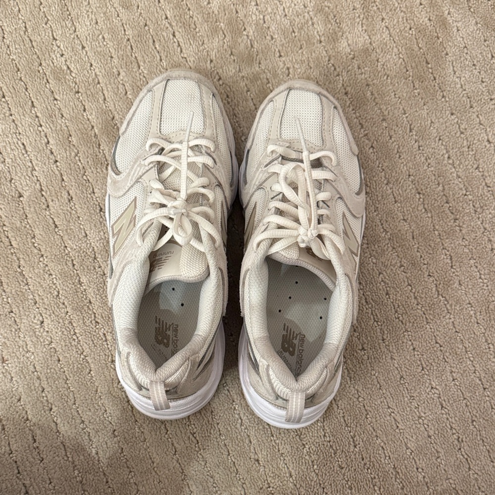 New Balance Off-White Athletic Shoes